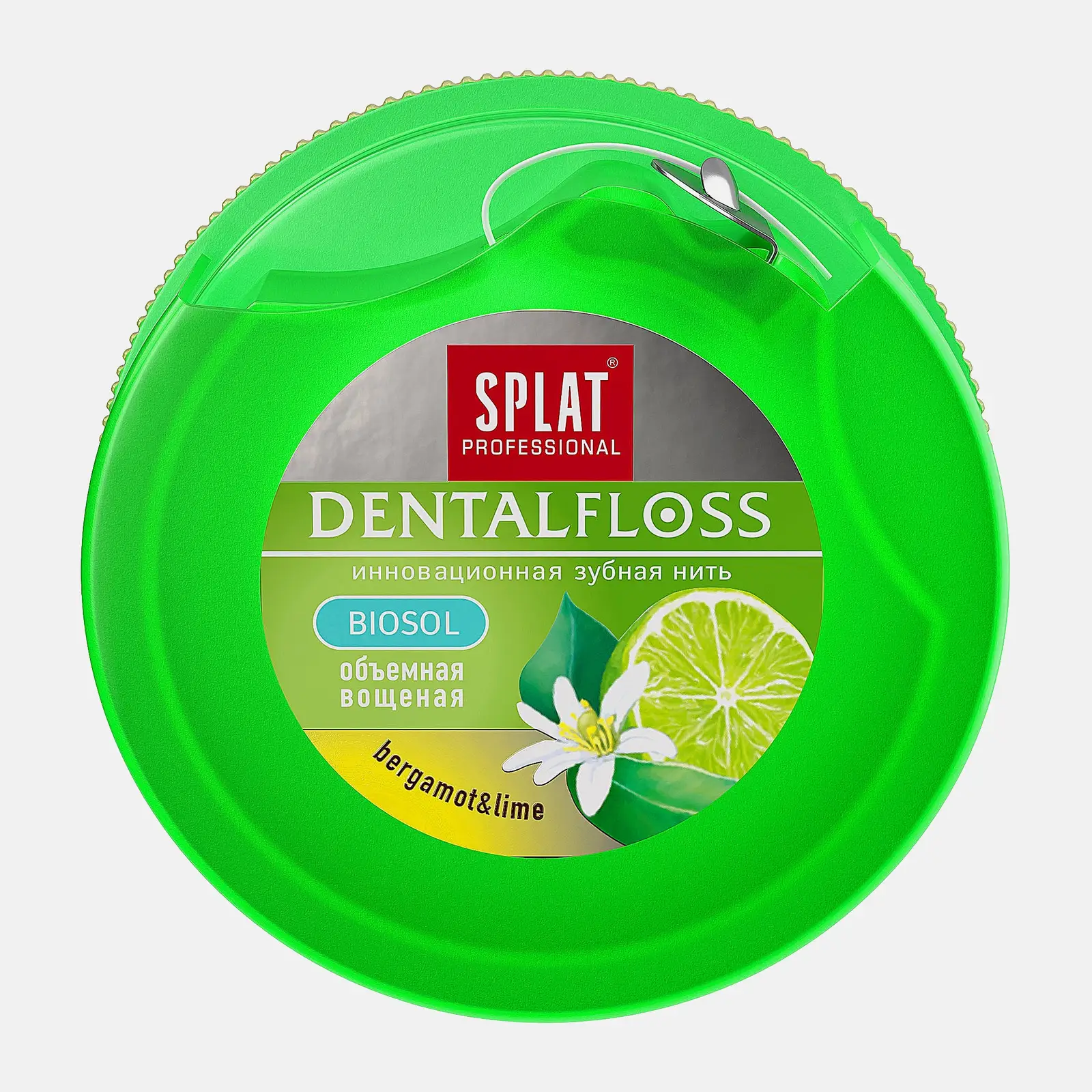 Объемная вощеная зубная нить Splat Professional 30м в ассортименте