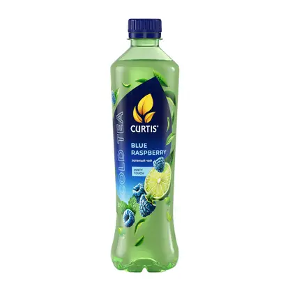 Изображение товара Зелёный чай со вкусом Blue Raspberry Curtis 500мл