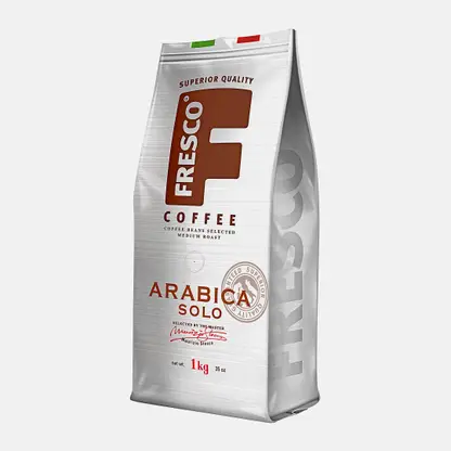 Кофе в зернах Fresco Arabica Solo натуральный жареный 1кг