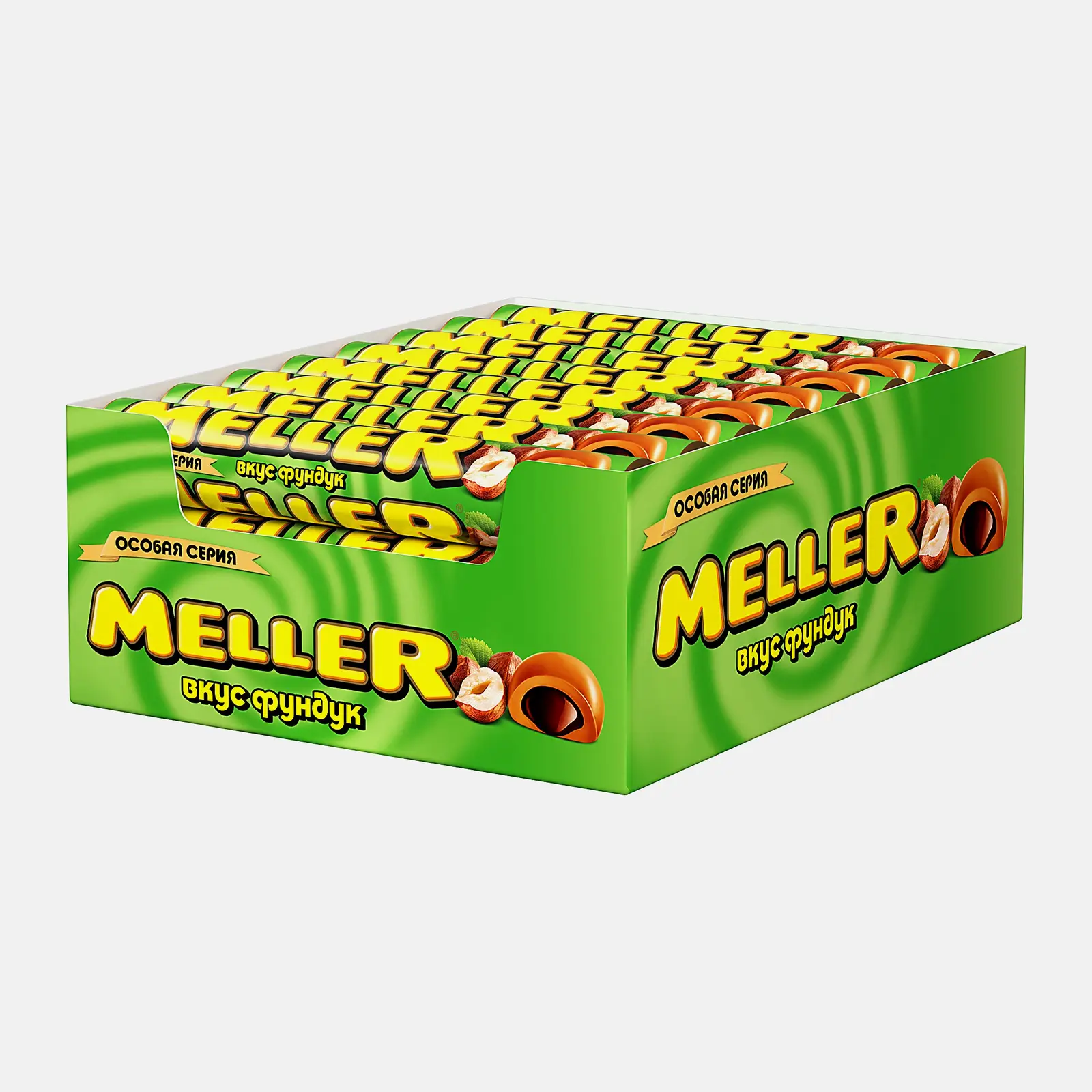 Драже ирис и фундук Meller 38г Драже ирис и фундук Meller 38г