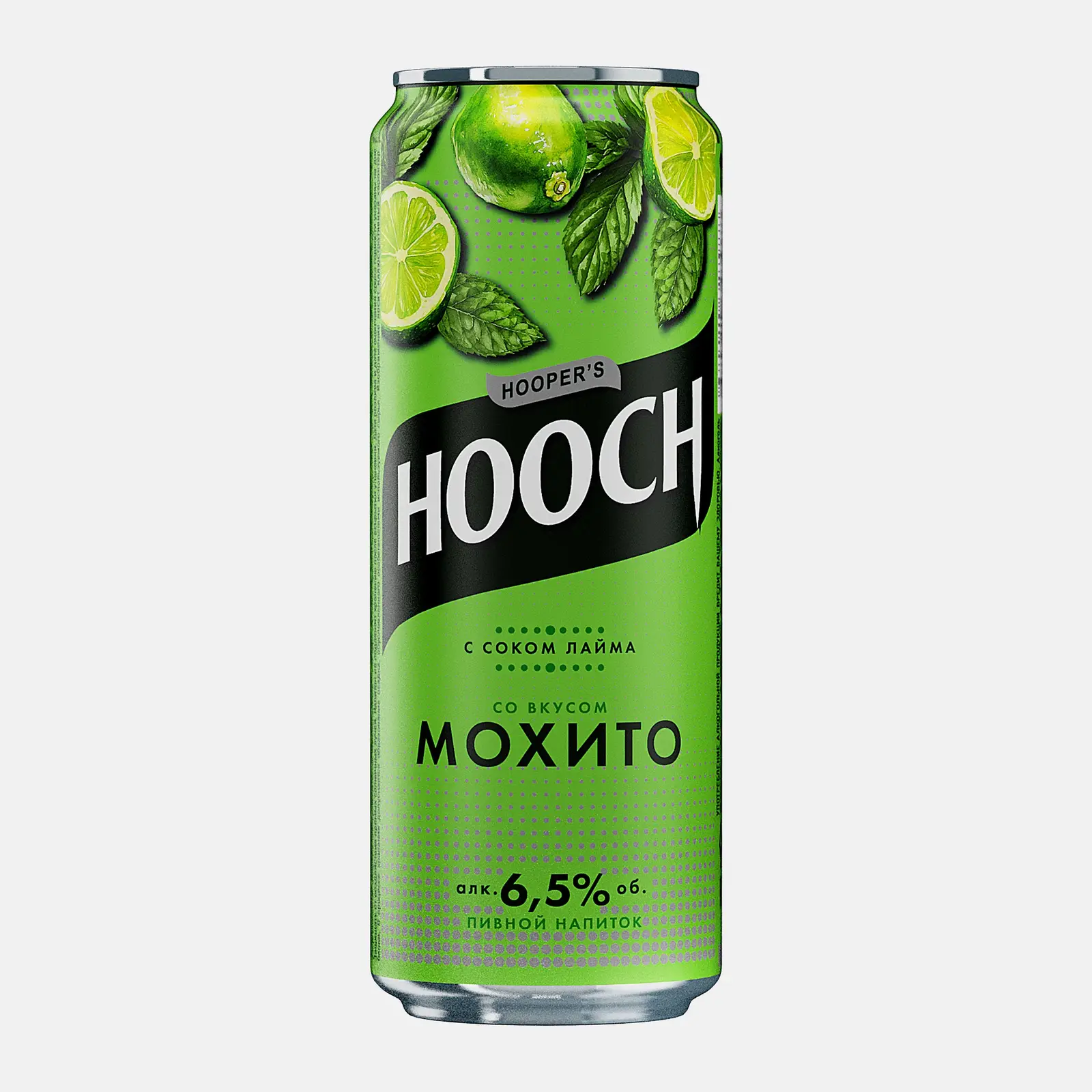 Изображение товара Пивной коктейль Hooch Мохито с соком лайма 450 мл 6.5%