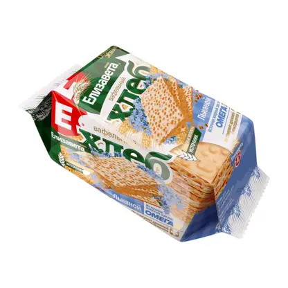 Изображение товара Хлебцы Льняные вафельные Елизавета 55г для здорового питания