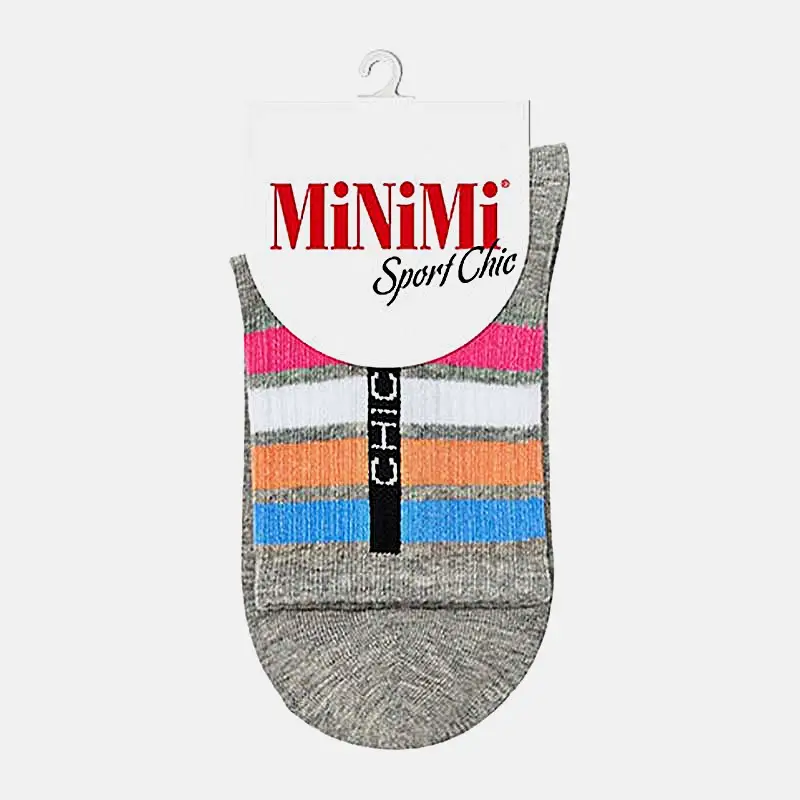 Женские носки серые р.39-41 Minimi Sport Chic 4304
