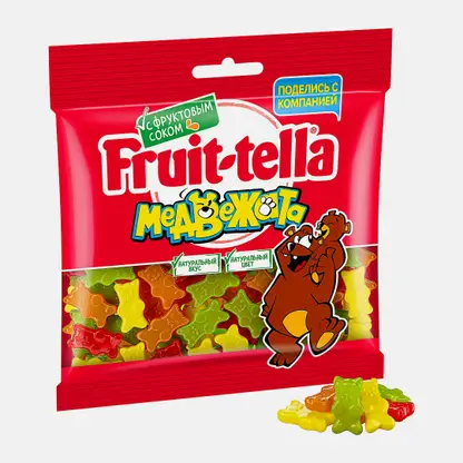 Жевательный мармелад Медвежата Fruit-Tella 150г