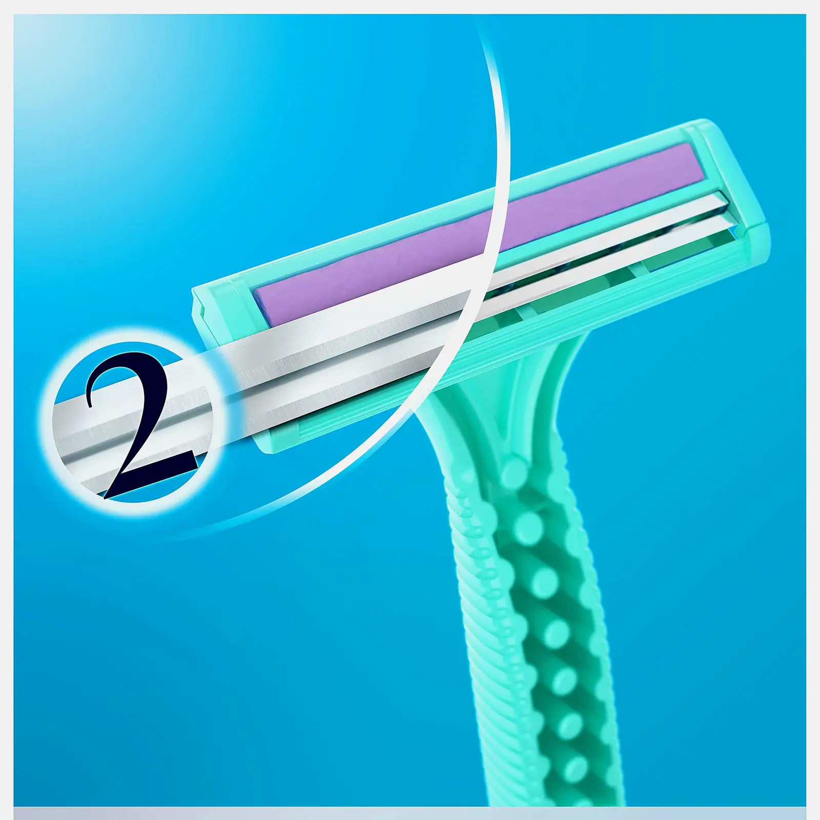 Одноразовый бритвенный станок Gillette Venus Simply 2 женская 2шт