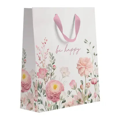 Изображение товара Пакет Пакетико подарочный матовая ламинация LV ПДЛ W 31.5*25.5*11см в ассортименте