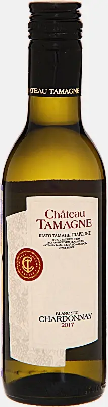 Белое вино Шардоне сухое Chateau Tamagne 12% 187мл Белое вино Шардоне сухое Chateau Tamagne 12% 187мл