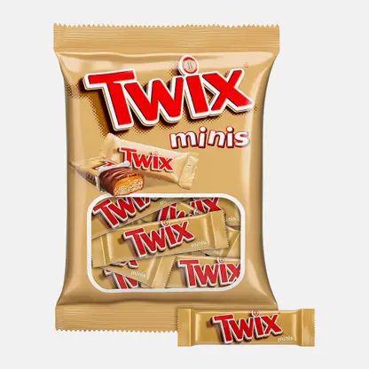 Конфеты шоколадные Twix Minis 184г