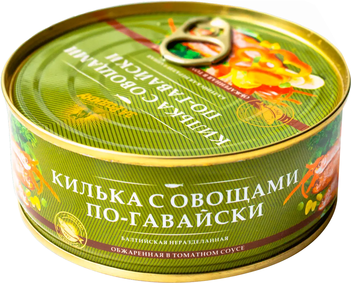 Килька За Родину с овощами в томатном соусе по-гавайски 240г — в каталоге  на сайте сети Магнит | Краснодар