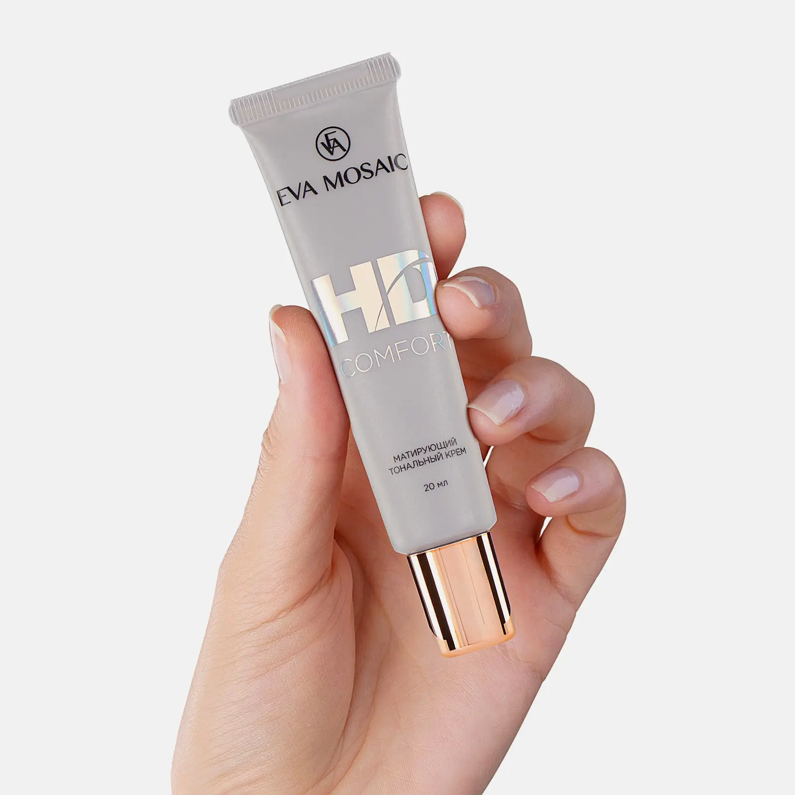 Тональный крем Eva Mosaiс HD Comfort матирующий тон 03 Натуральный бежевый