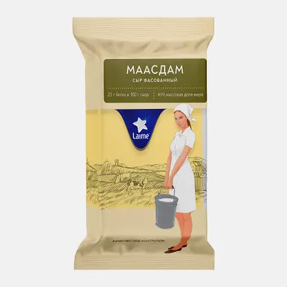 Сыр Маасдам Laime 45% 180г