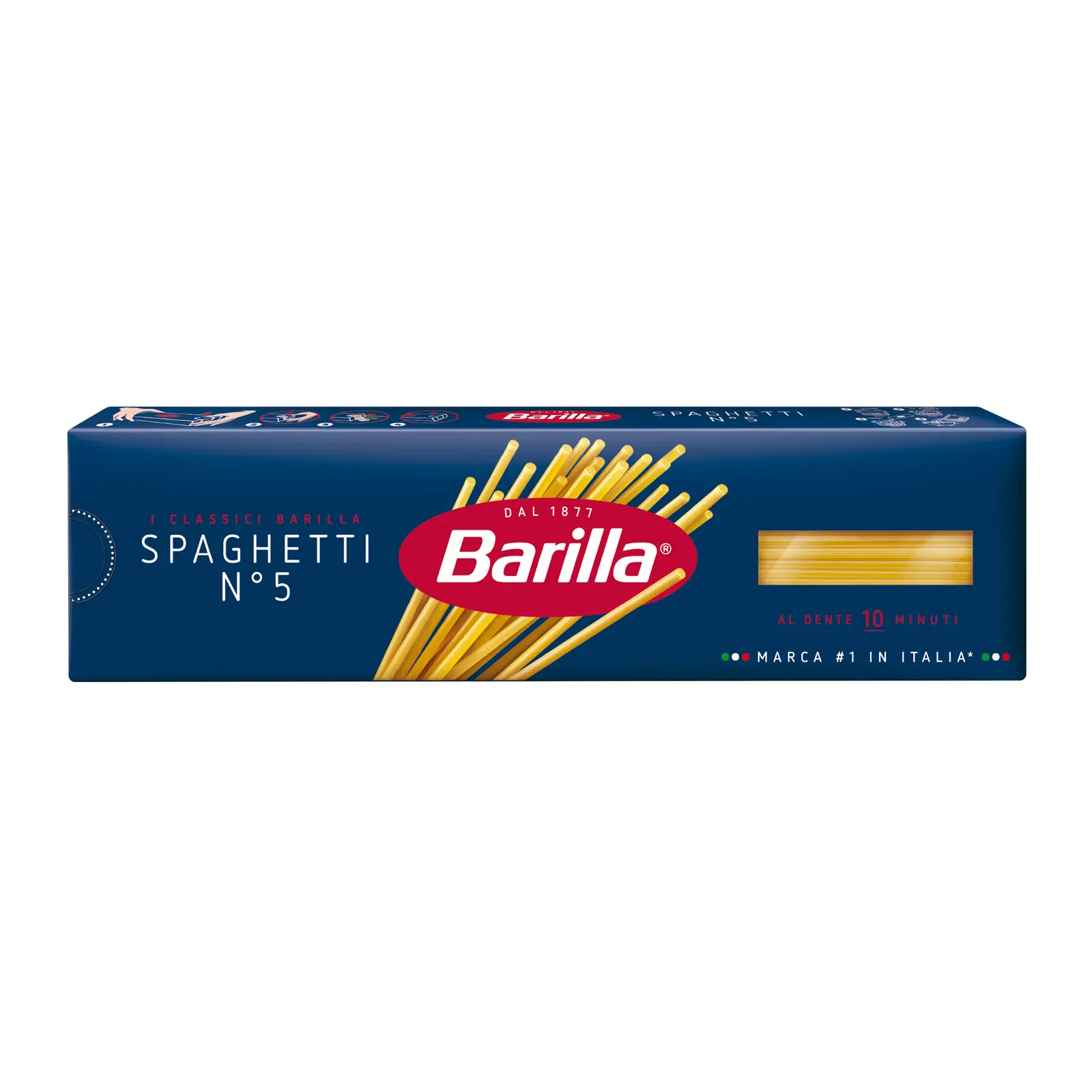 Изображение товара Макароны Barilla Spaghetti №5 Спагетти 450г