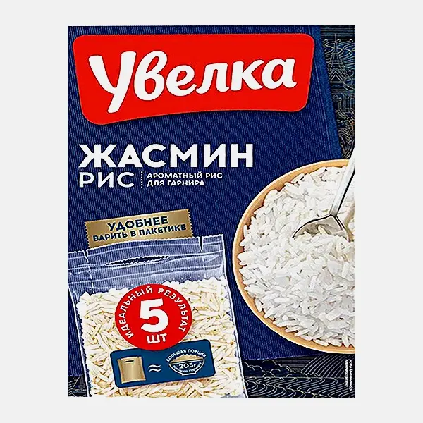Рис Увелка Коллекция Жасмин 500г