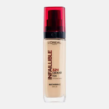 Тональный крем L’Oréal Paris Infaillible стойкий Свежий тон оттенок 125