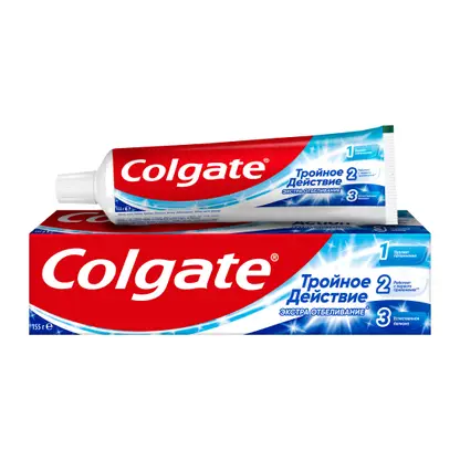 Изображение товара Зубная паста Colgate Тройное действие Экстра отбеливание 100 мл