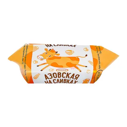 Изображение товара Конфета Азовская на сливках - мягкое сливочное лакомство 0.3 кг