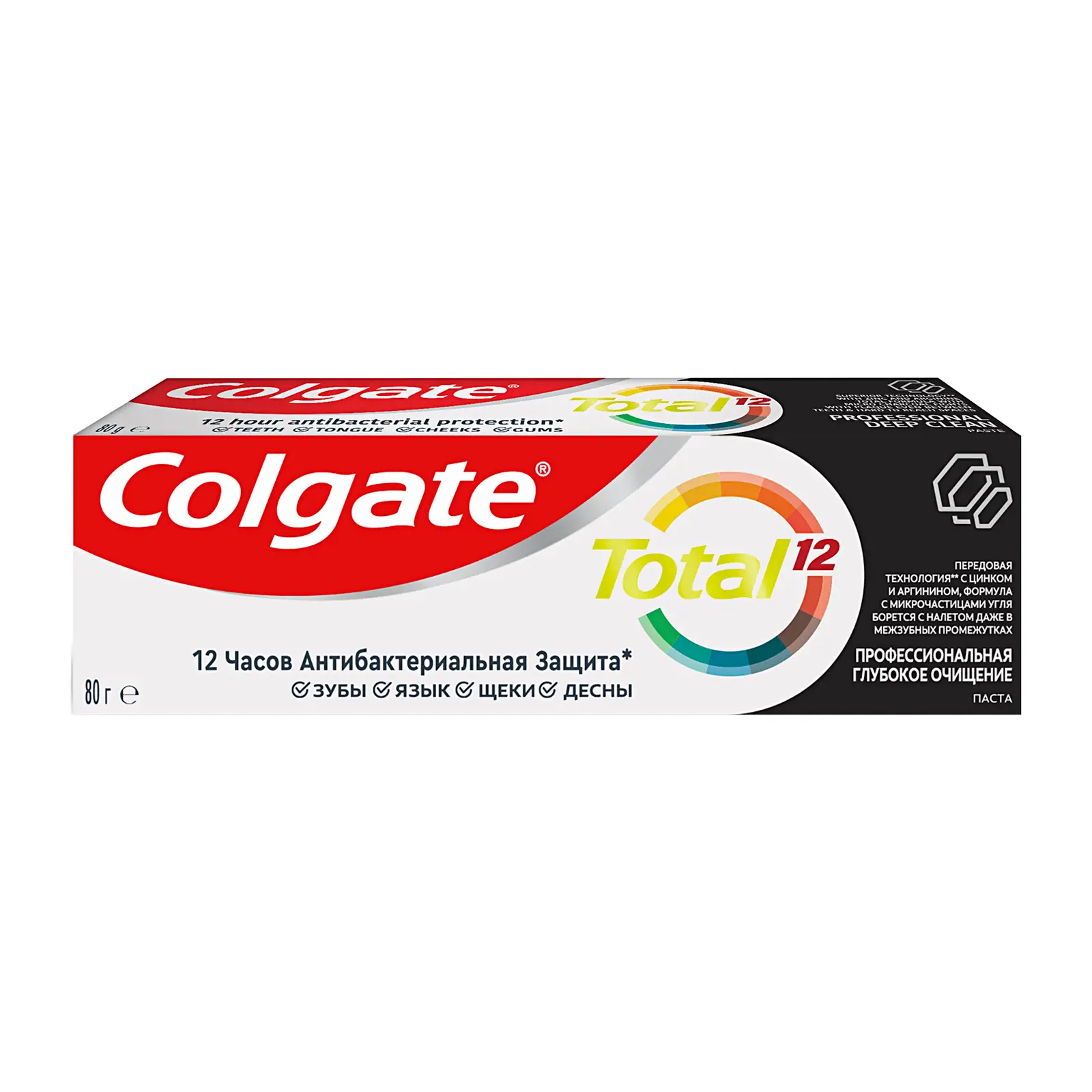 Зубная паста Colgate Total 12 Профессионал Глубокая Чистка 80г