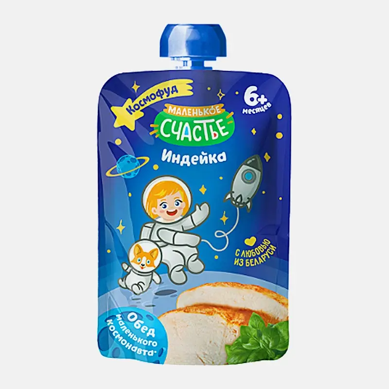 Пюре из индейки Маленькое Счастье 80г Пюре из индейки Маленькое Счастье 80г