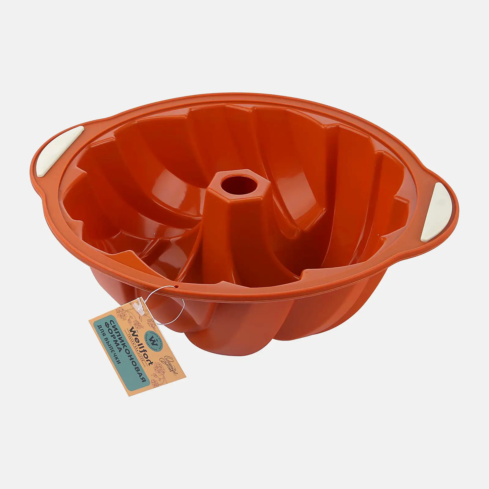 Форма для выпечки силиконовая Осенняя Богемия Wellfort 31*27*9.3см - фото 2