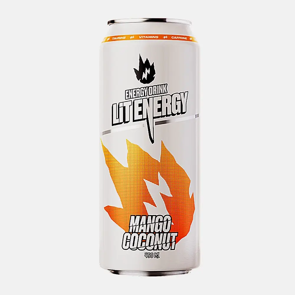 Напиток энергетический Lit Energy Mango Coconut 450мл
