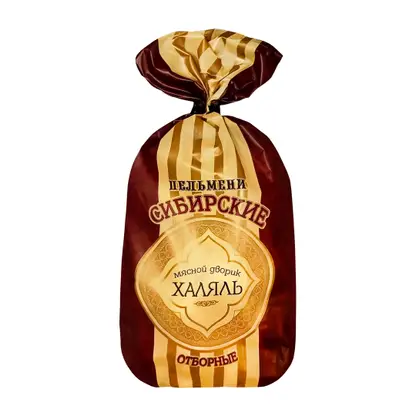 Изображение товара Пельмени Мясной дворик халяль Сибирские говядина-баранина 800г