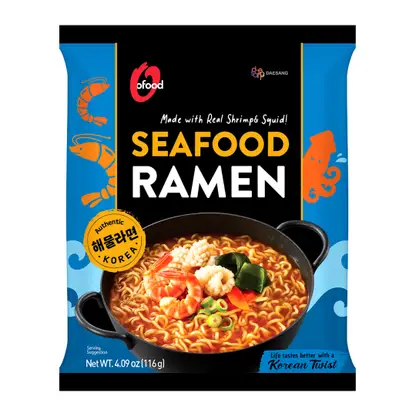 Изображение товара Рамен Ofood с морепродуктами 116г