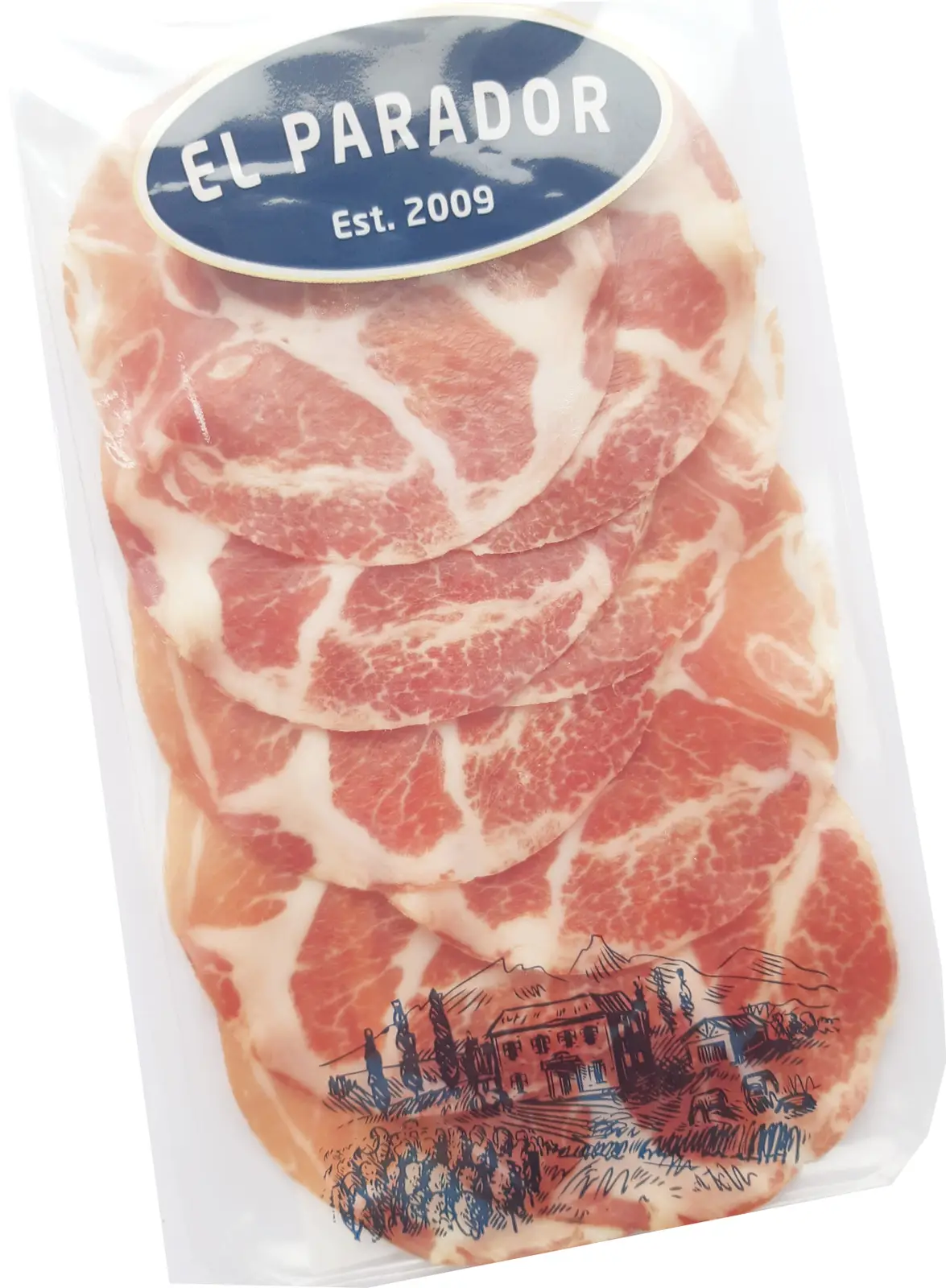 Изображение товара Шейка свиная El Parador Coppa сыровяленая нарезка 70г
