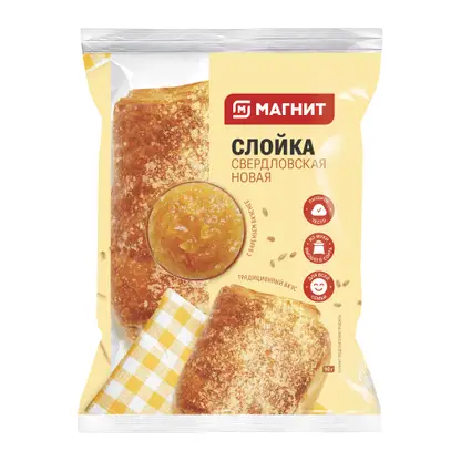 Изображение товара Слойка Свердловская Магнит 90г