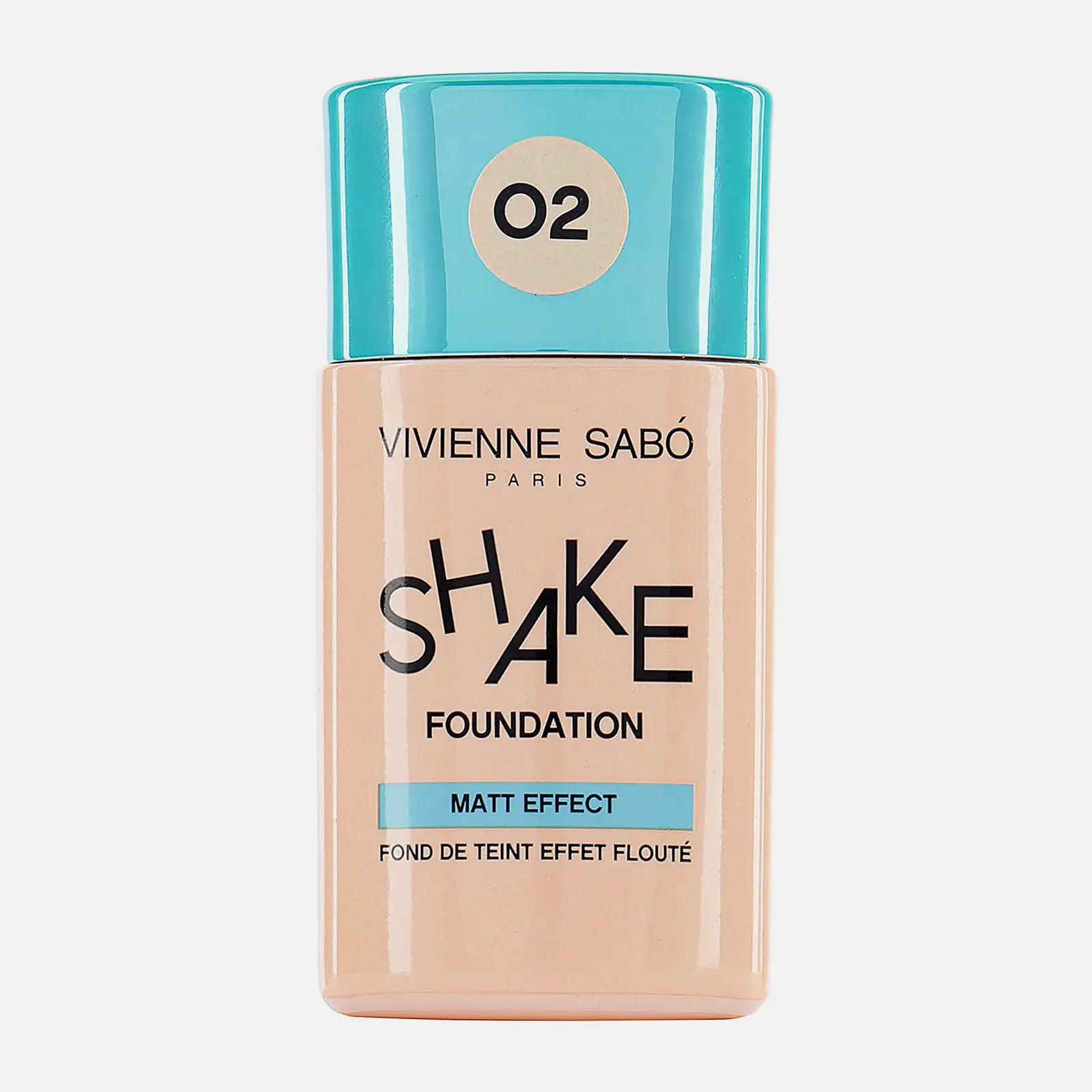 Тональный крем Vivienne Sabo Shakefoundation матовый тон 02