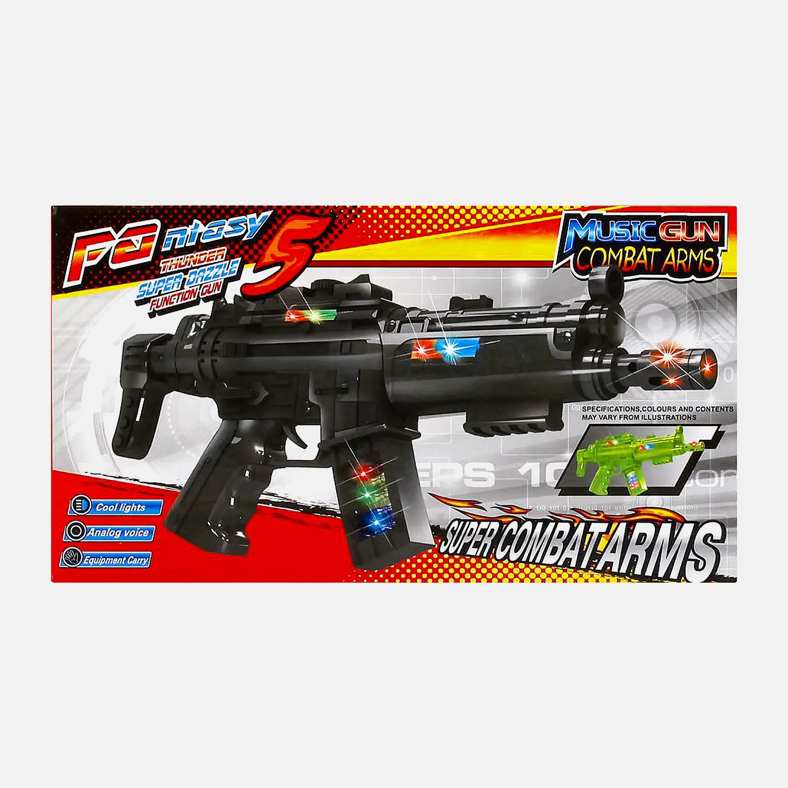 Игрушка бластер со светом и звуком JH22720216 36см - фото 2