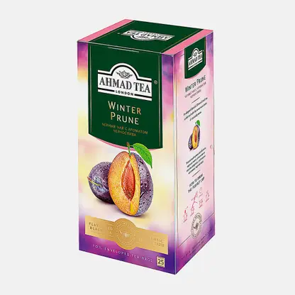 Чай черный Ahmad Tea Winter Prune с черносливом 25пак 37.5г