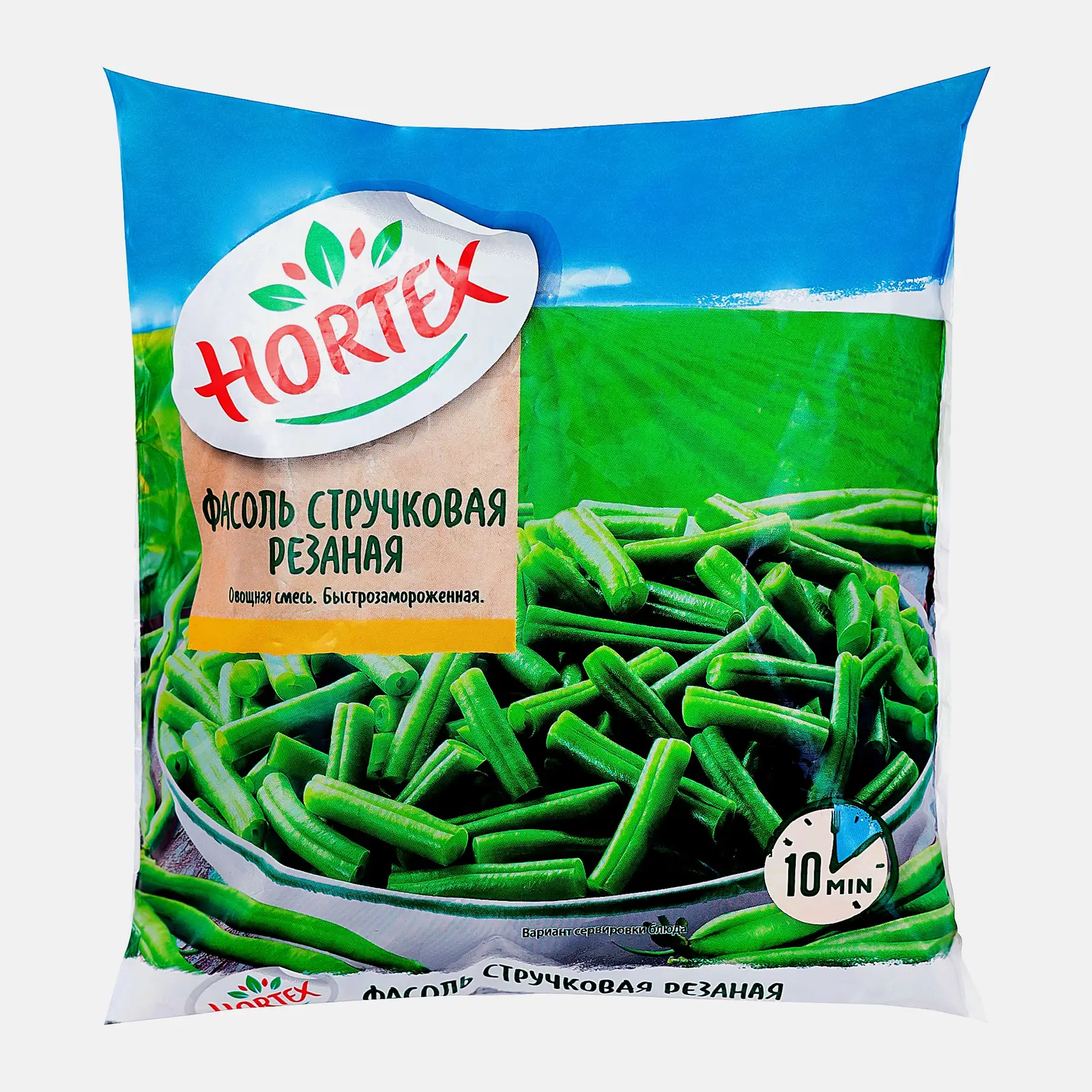 Фасоль Аgama Hortex стручковая резаная 400г