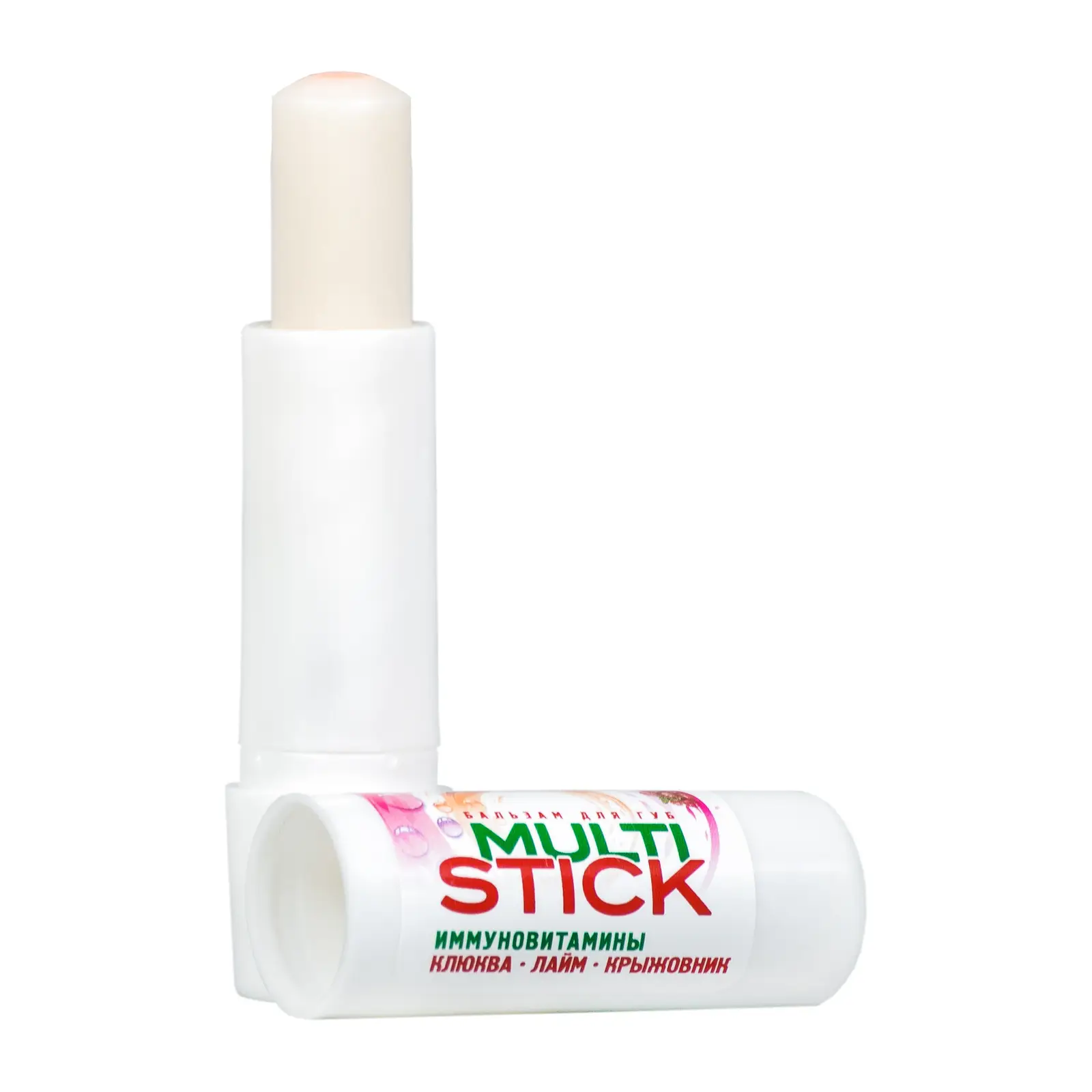Бальзам для губ Фруктовый поцелуй Multistick интенсивное увлажнение