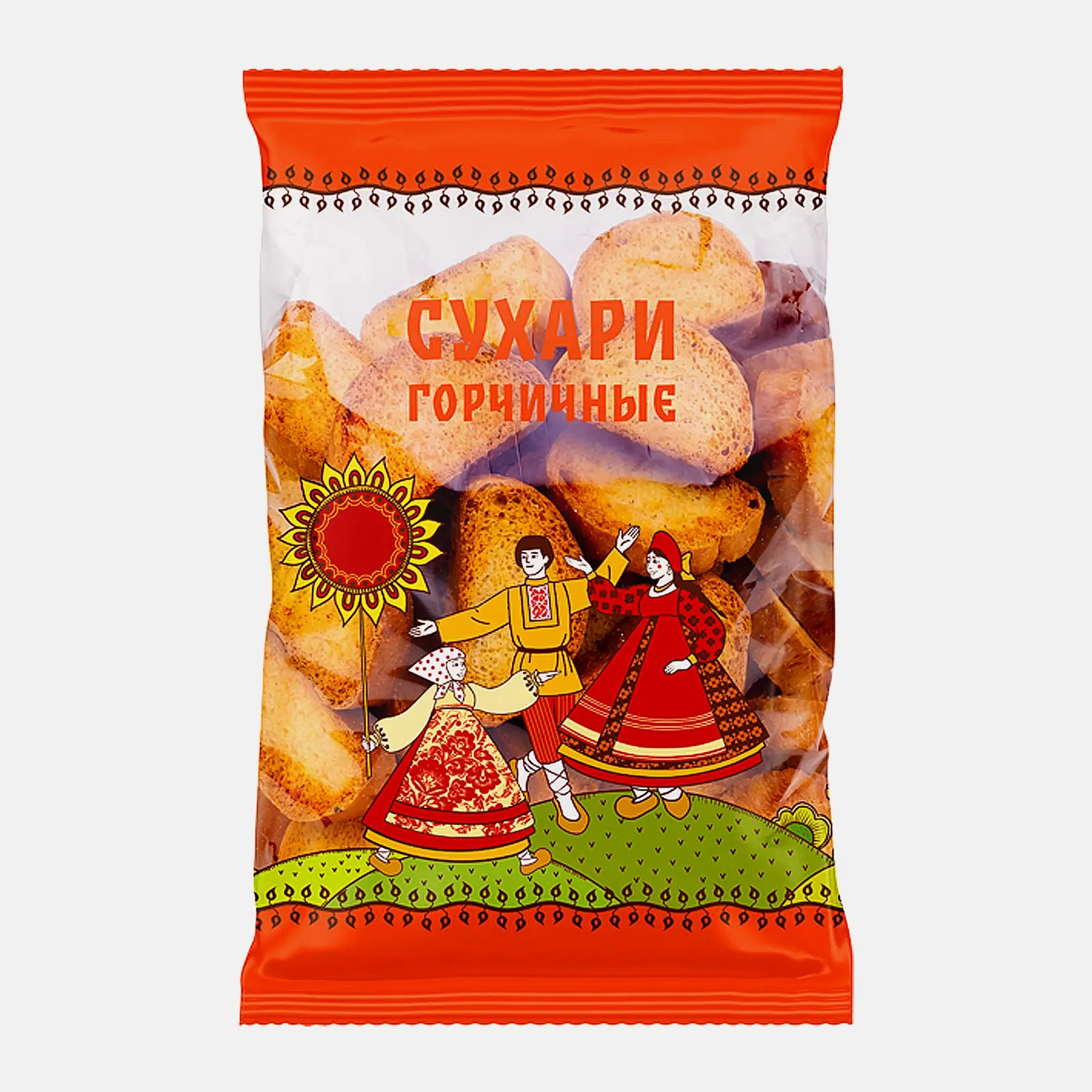 Сухари горчичные Чудесный Край 300г