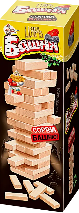 Настольная игра Тридевятое царство Царь Башня 8.5*25.5*8.5см 900г Настольная игра Тридевятое царство Царь Башня 8.5*25.5*8.5см 900г