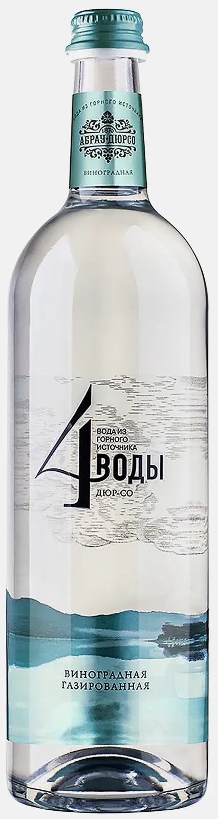 Напиток Абрау-Дюрсо 4Воды Виноградная газированная 750мл