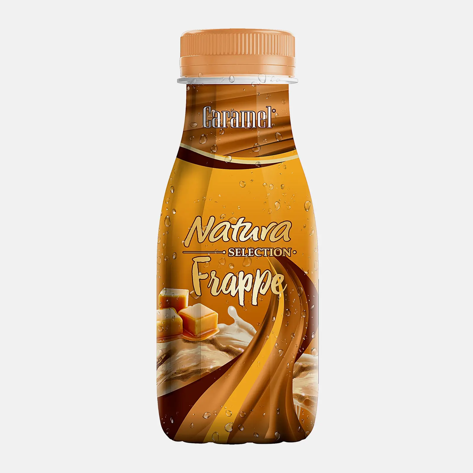 Изображение товара Молочный коктейль Natura Selection Frappe Caramel 250г 2.6%