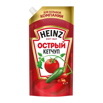 Изображение товара Кетчуп Острый Heinz 550г