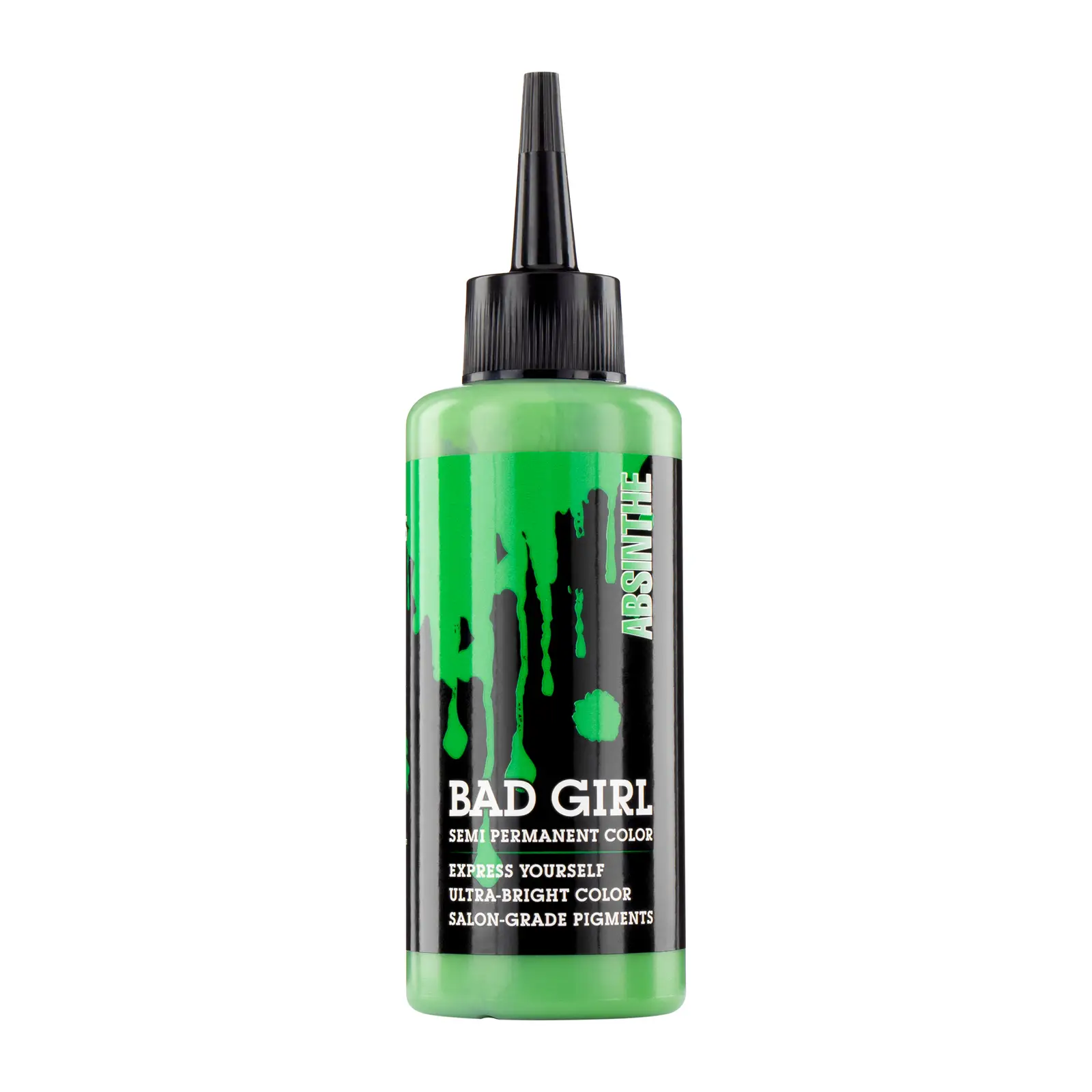 Оттеночный бальзам для волос Bad Girl Neon Absinthe неоновый зеленый 150мл