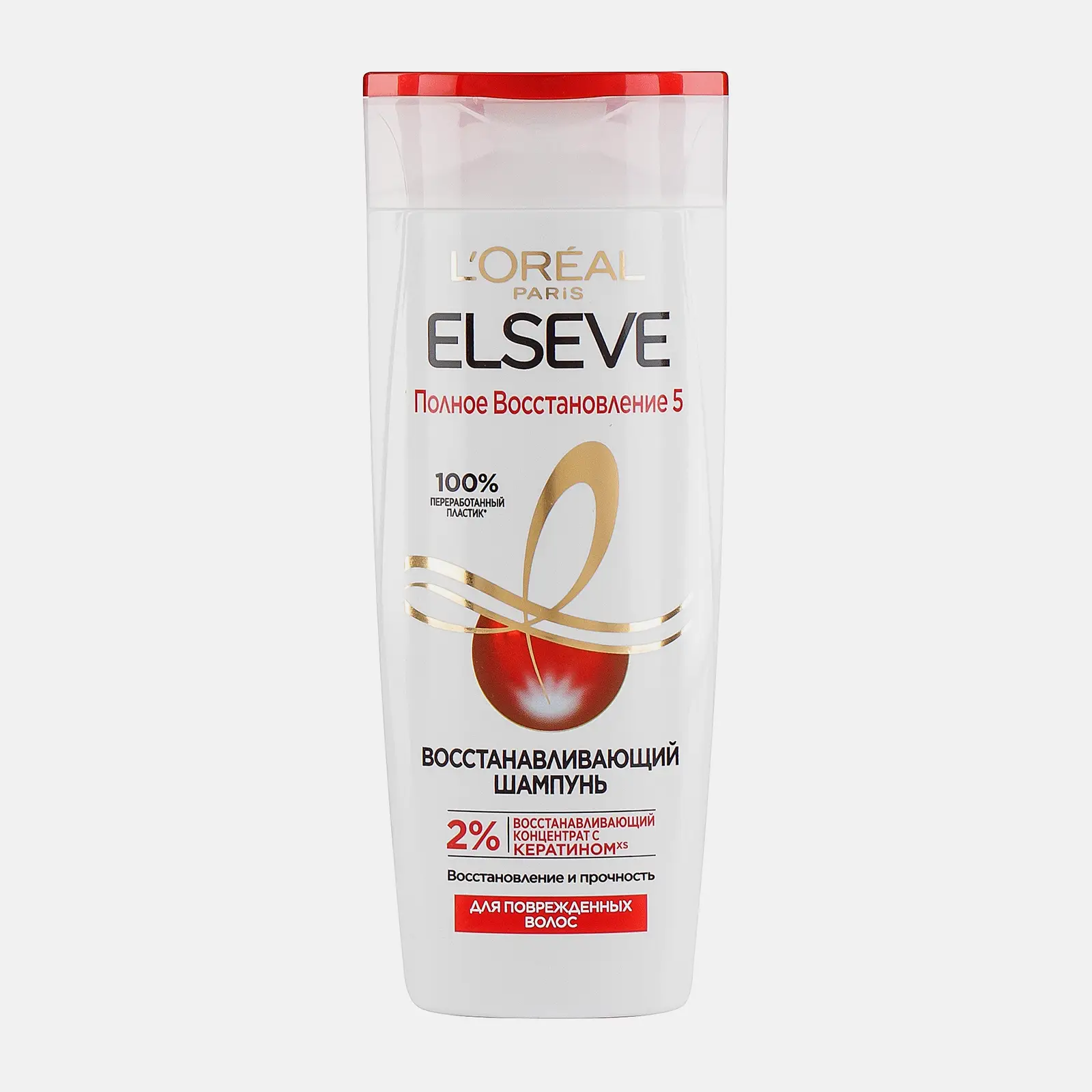 Шампунь для поврежденных волос L’Oréal Paris Elseve Полное восстановление 5 250мл - фото 2 Шампунь для поврежденных волос L’Oréal Paris Elseve Полное восстановление 5 250мл - фото 2