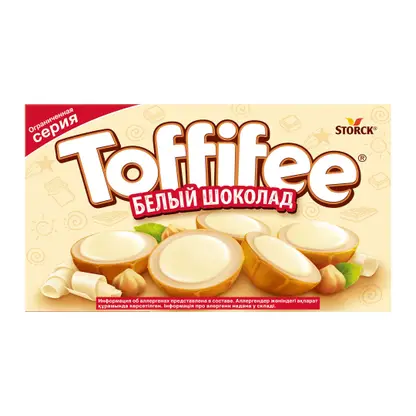 Изображение товара Конфеты белый шоколад Toffifee 125г