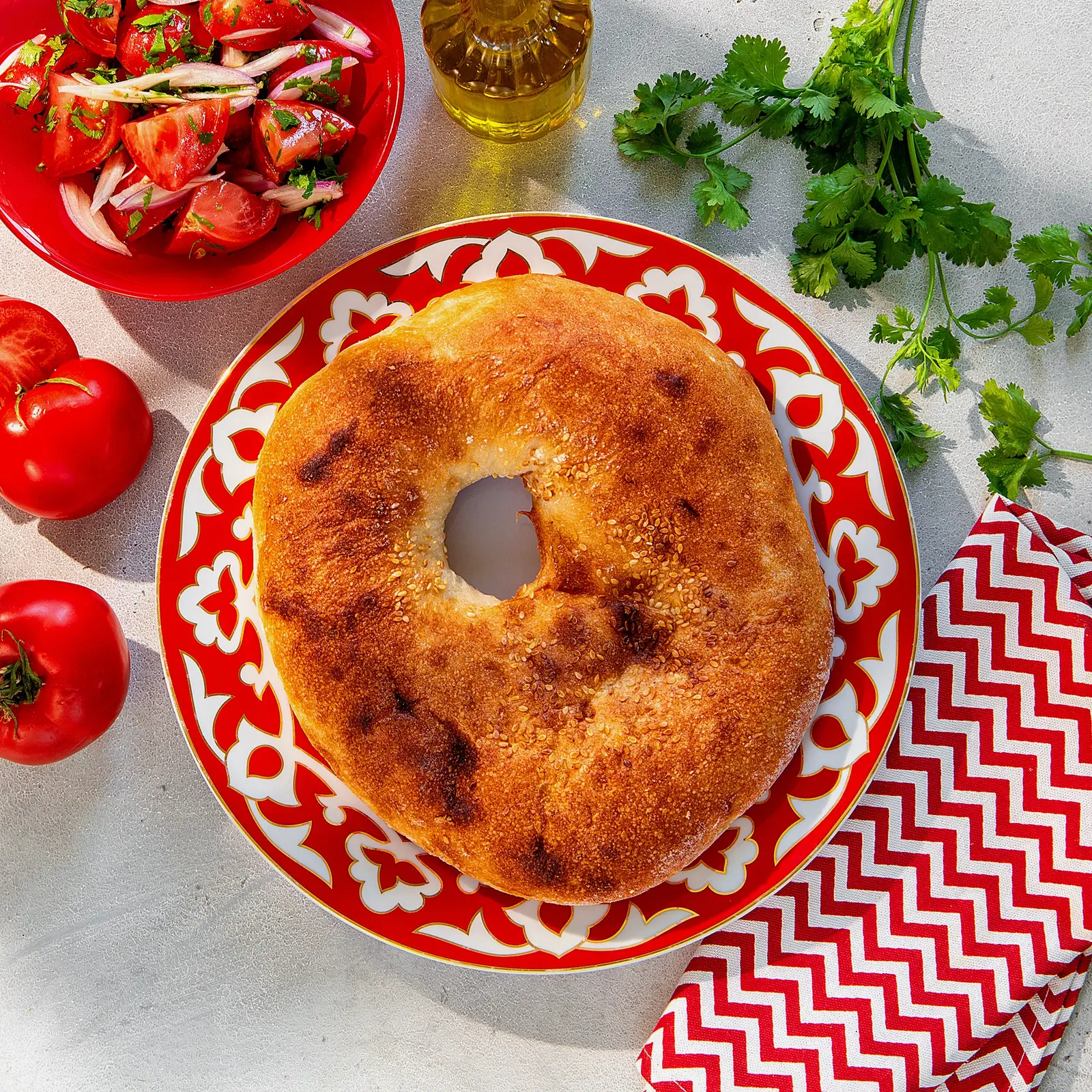 Лепешка Узбекская Ватутинки хлеб 270г