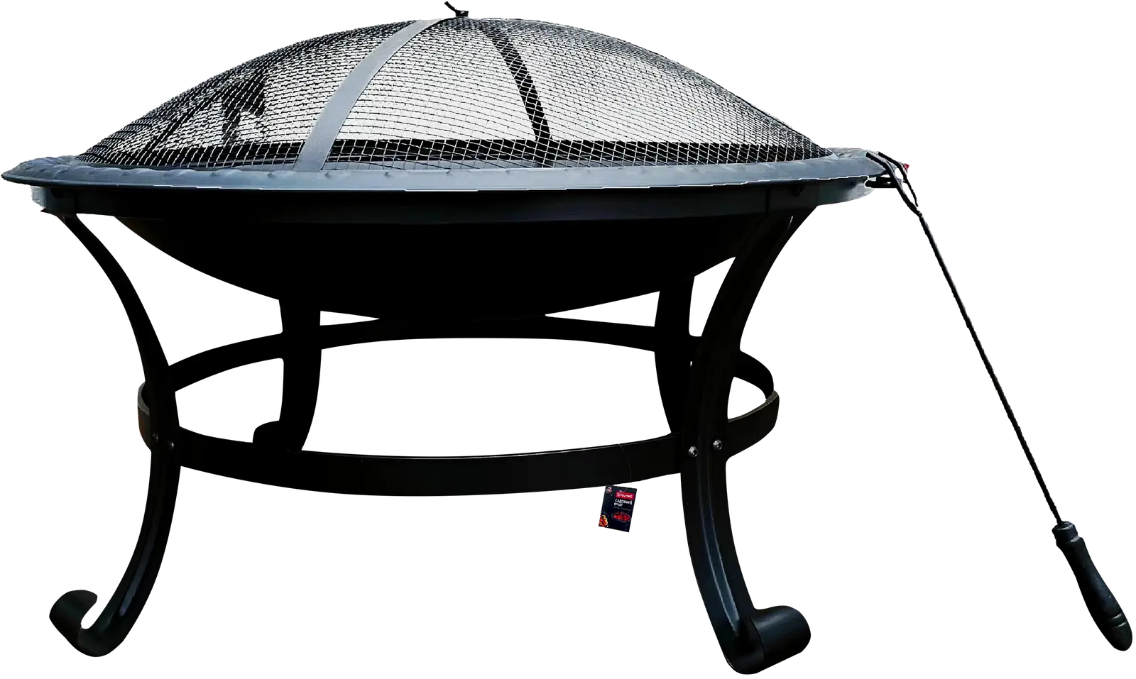 Дровница-очаг на ножках 76*50см