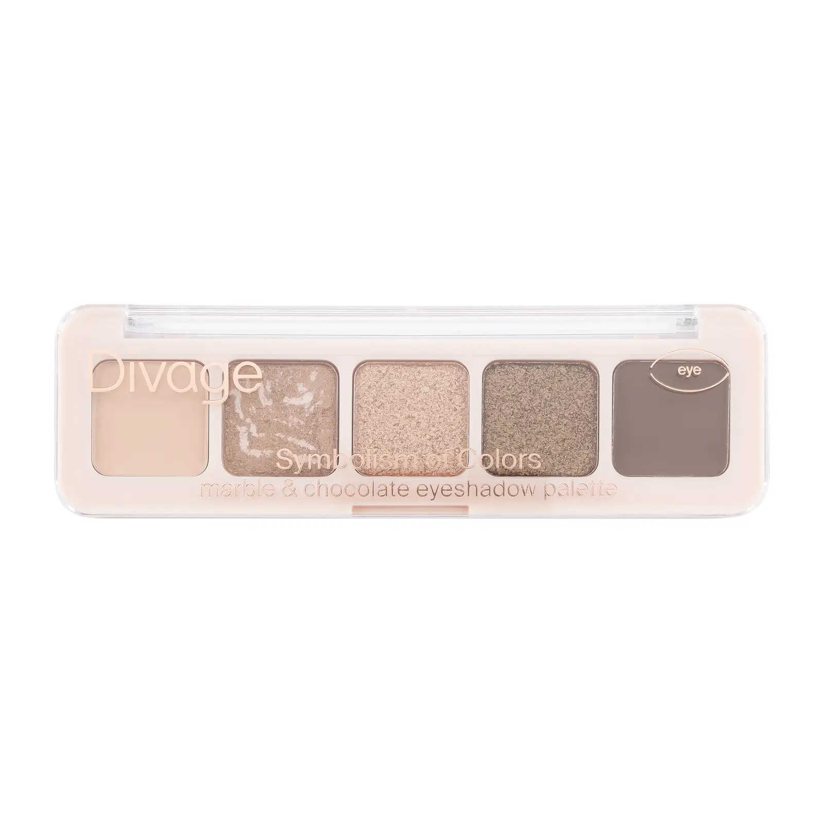 Палетка теней для век Divage Colors Marble&Chocolate