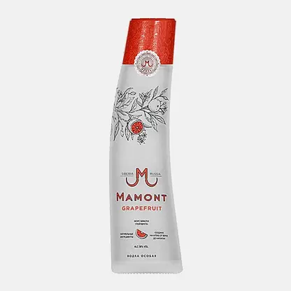 Водка Особая Mamont Grapefruit 38% 500мл