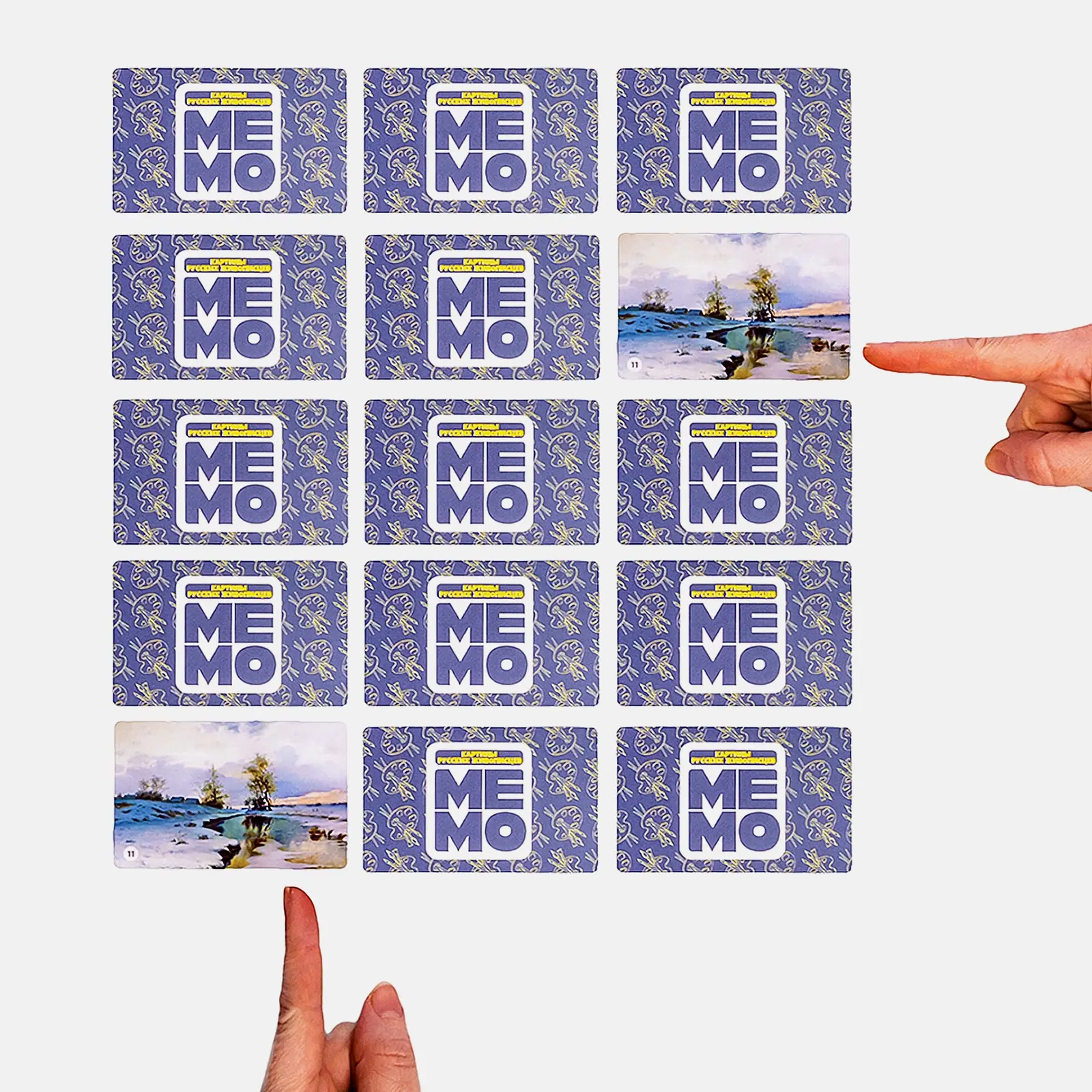 Игра настольная Мemo в ассортименте - фото 49