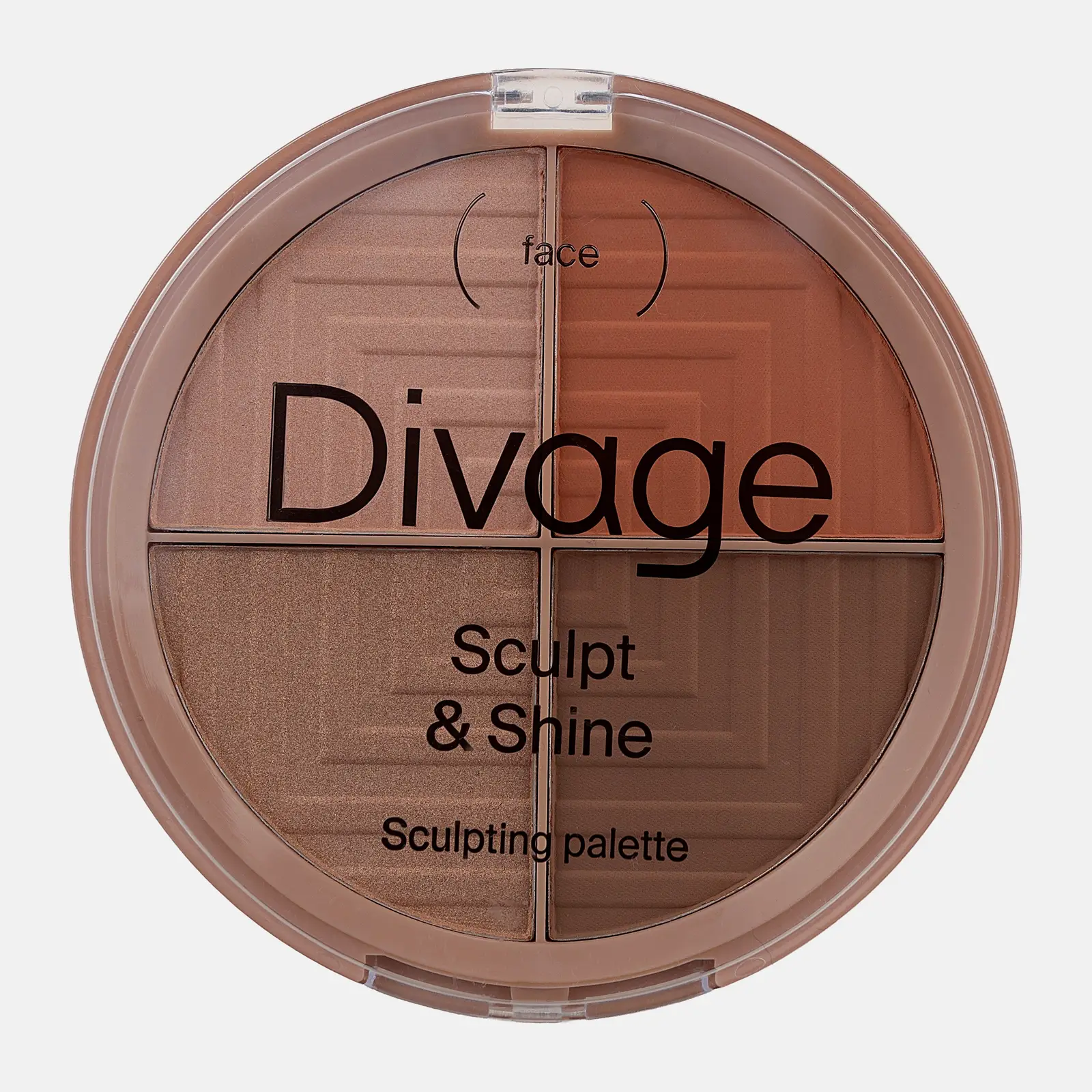 Палетка для лица Divage Sculpt&Shine Скульптурирующая - фото 2 Палетка для лица Divage Sculpt&Shine Скульптурирующая - фото 2