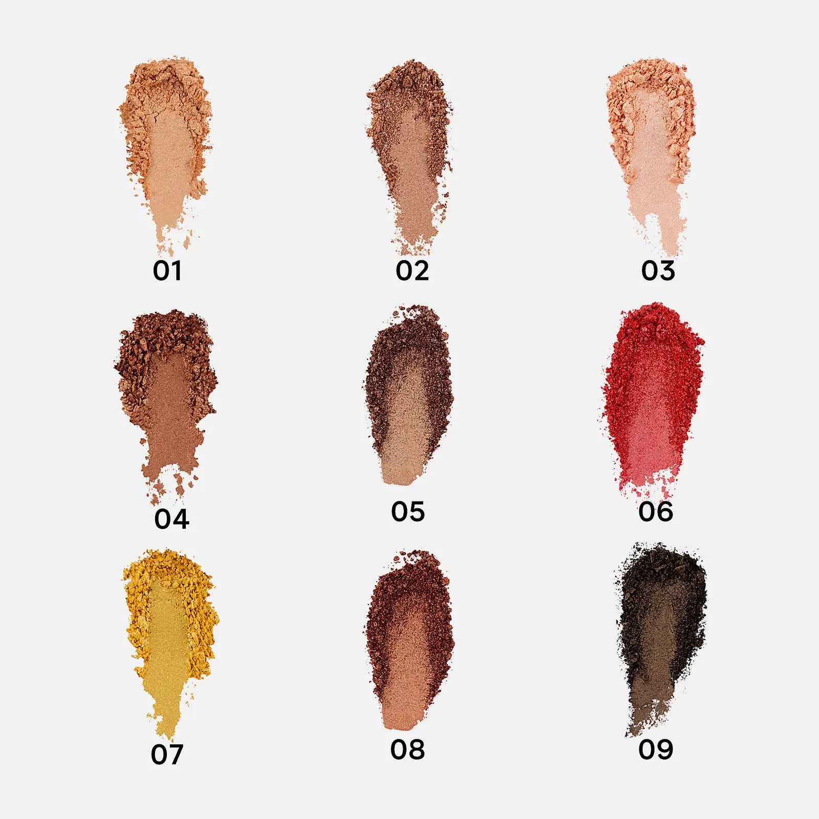 Палетка теней для век Scarlet тон 01 Beauty Bomb