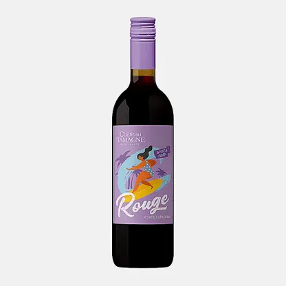 Вино Chateau Tamagne Wine Surfing красное сухое 13% 750мл