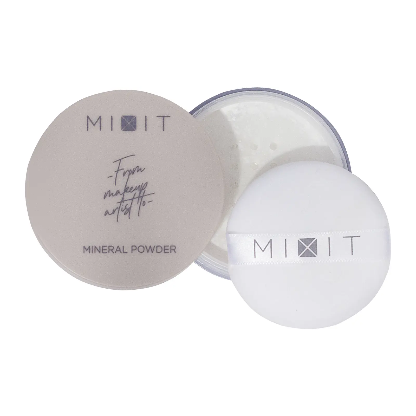 Пудра для лица Mixit Make Up фиксирующая минеральная
